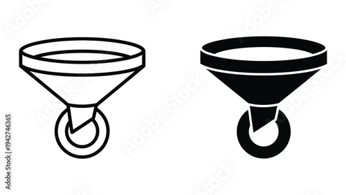 Funnel Diagram Conversion Process