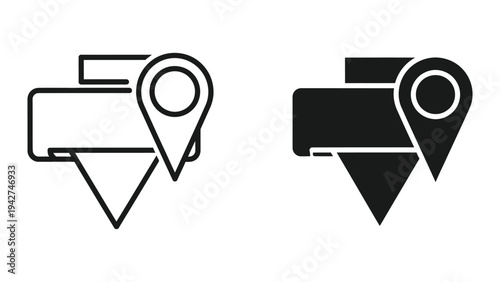 Location Pin Marker Business Concept