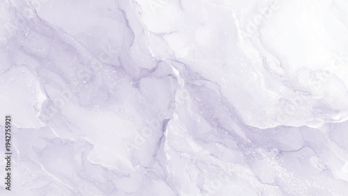 Soft purple marble texture background with white  abstract design element