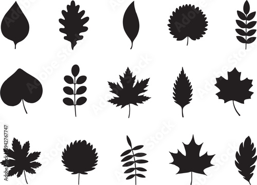 Military and Tactical Aviation Silhouette Set - Modern Fighter Jets, UAV Surveillance Drones and Strategic Aircraft Vector Icons