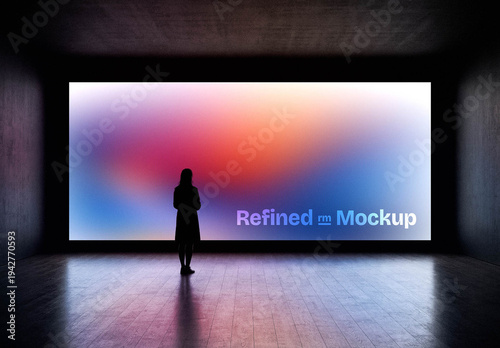 Large Expo Screen Mockup