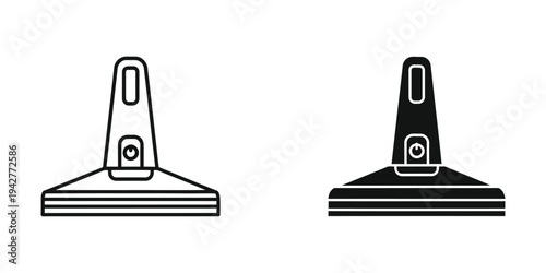 Vacuum Head Cleaning Tool Vector Commercial Icon