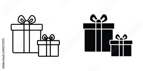 Gift Boxes Presenting Celebration Commercial Concept