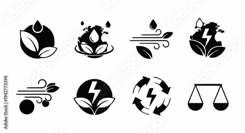 leaf drop lotus wind plant lightning planet recycling balance