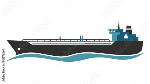 Offshore Oil Platform Icon