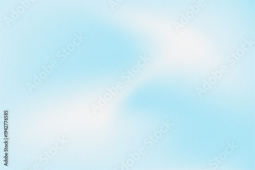 Foto Soft Blue Minimal Abstract Gradient Background with Smooth Modern Fade Effect