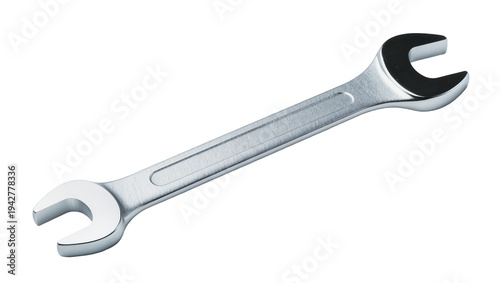 Εκτύπωση καμβά Isolated Combination wrench used for loosening or tightening nuts and bolts, too