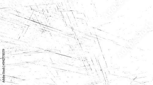 White background with scattered grey scratches and dots abstract texture grunge