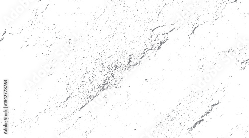 Gray speckle texture on white background. irregular shapes and dots