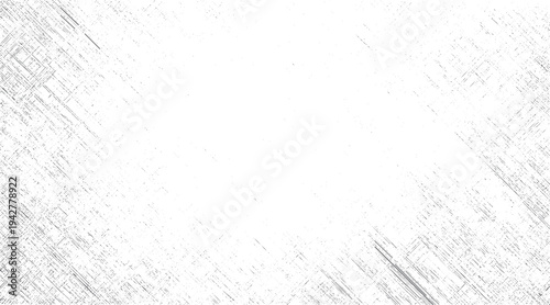 Textured abstract background with scattered dots and diagonal lines in shades of grey and white pattern