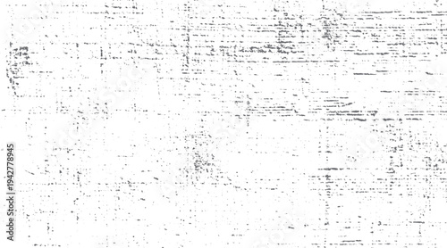 White textured background with scattered grey dots and irregular horizontal lines abstract