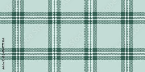 Halftone texture pattern check, napkin vector background seamless. Kitchen textile tartan fabric plaid in light and teal colors.