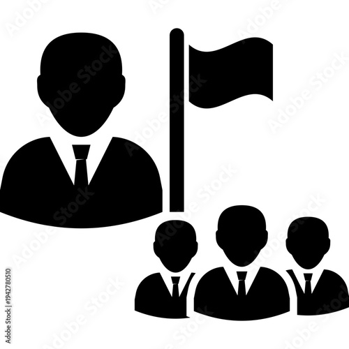 Business Leadership Icon