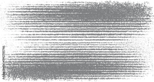 Gray horizontal lines texture with scattered dots and grunge effect