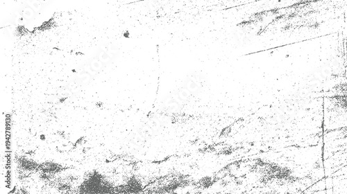 Textured grey speckled pattern with subtle linear scratches on white background