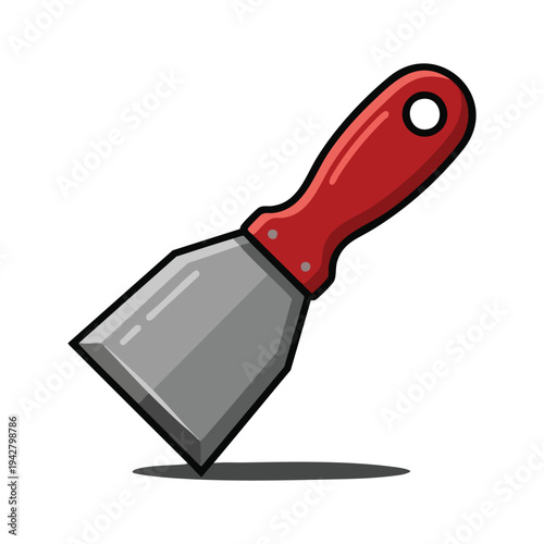 Putty Knife Illustration