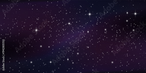Star universe background, Stardust in deep universe, Milky way galaxy, Vector Illustration. Eps10