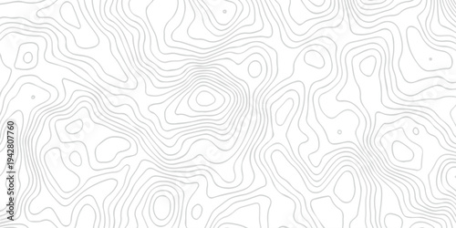 Abstract pattern with lines topographic map background. Topography and geography map grid abstract backdrop. Topographic cartography. Topographic Map. Topographic Relief.