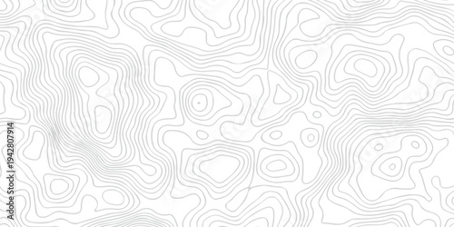 Abstract pattern with lines topographic map background. Topography and geography map grid abstract backdrop. Topographic cartography. Topographic Map. Topographic Relief.