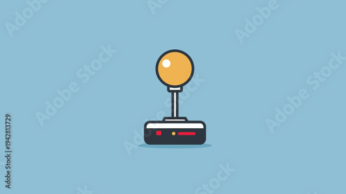 Retro Arcade Joystick Icon