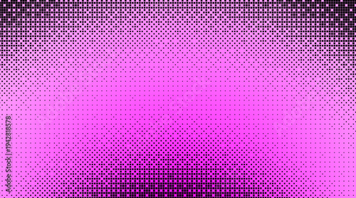 Pixel art gradient background with dither bitmap texture, abstract vector background. Retro 8-bit digital pattern, geometric design with glitch effects and grainy tone for games