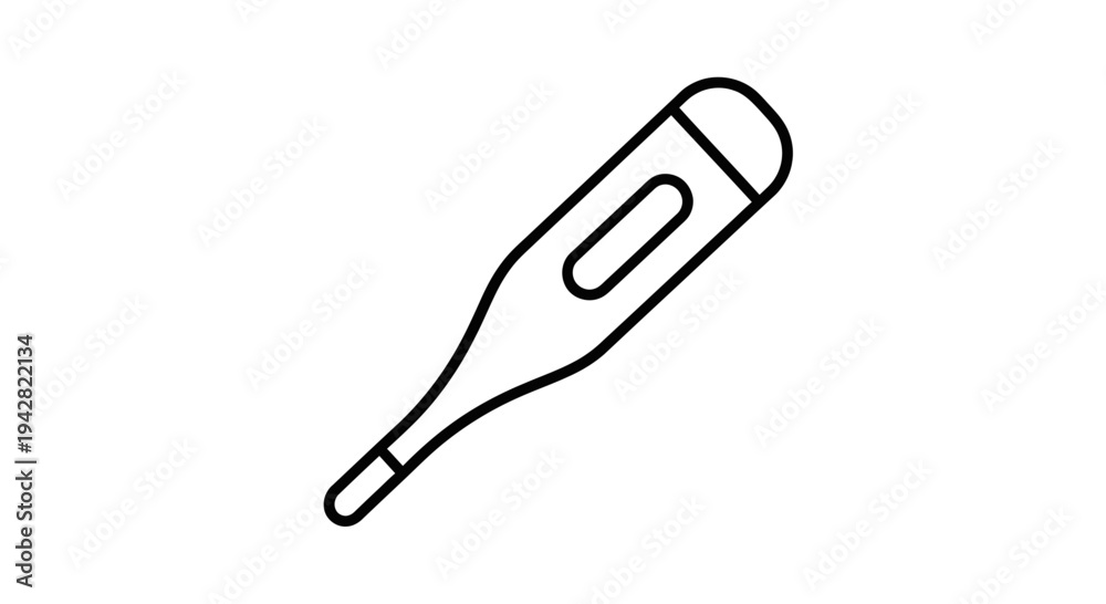 Obraz premium Digital thermometer medical device instrument.