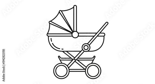 Baby Stroller Infant Pram Vehicle.