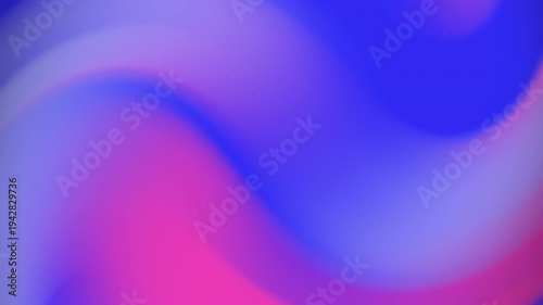 Abstract gradient background featuring vibrant shades of blue and purple with smooth flowing curves and soft transitions for creative design projects
