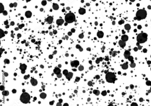 Mármol. Salpicaduras negras sobre fondo blanco
