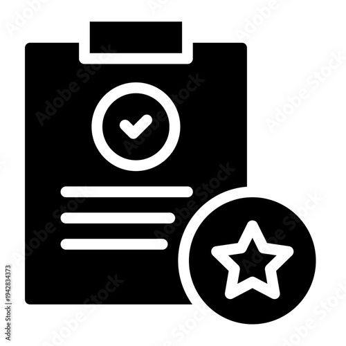 Agreement icon glyph style vector illustration.