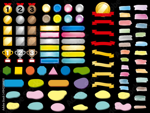 イラスト, 吹き出し, 素材, アイコン, かわいい, セット, シンプル, 枠, ふきだし, フレーム, 