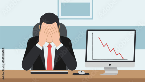 Modern flat vector illustration of a young woman shopping for groceries in a supermarket aisle, holding a list next to a full shopping cart and stocked shelves, depicting a retail experience