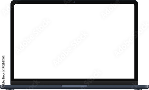 realistic new macbook neo indigo laptop ultrabook mockup