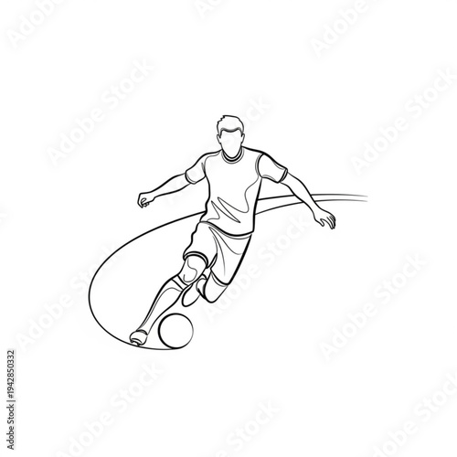 football player silhouette