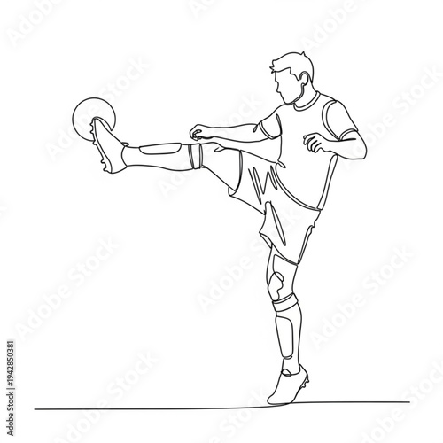 football player silhouette