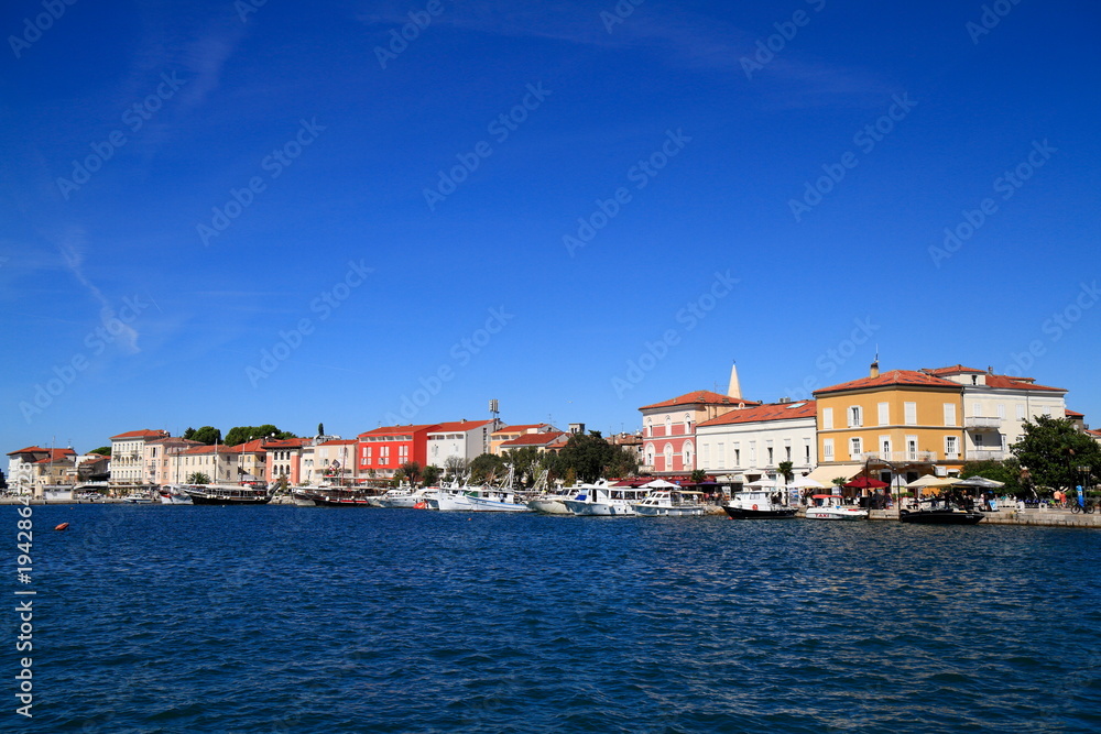 Obraz premium Picturesque Coastal Town of Porec, Croatia