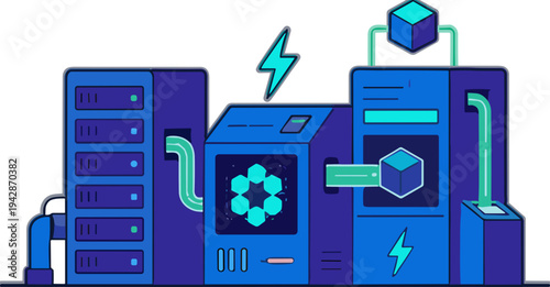 faceless person crypto illustration