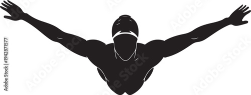 Swimming Swimmer Silhouette