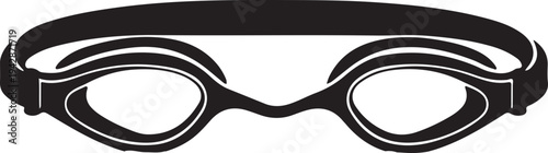 Swimming Goggles Silhouette