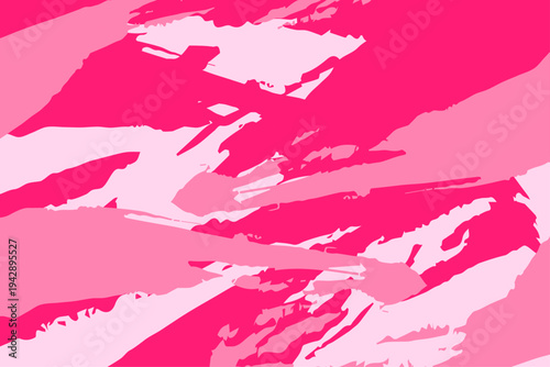 ピンク　ペンキ　スプラッシュが広がるポップな抽象アート背景デザイン
