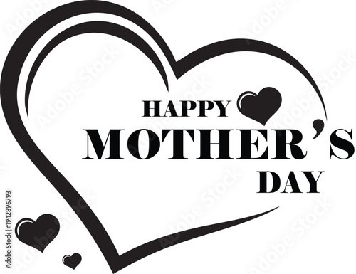  Happy Mother's Day Vector Illustration
