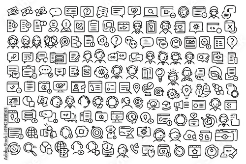 Historical compilation of ancient and classical symbols and iconography collection