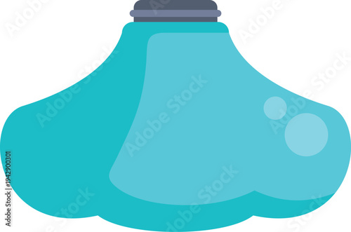 Ice pack providing cold compress for injury and first aid