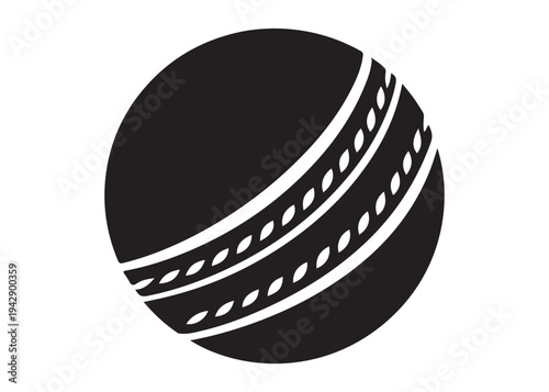 cricket ball logo silhouette vector, cricket sport logo silhouette vector illustration, swoosh cricket ball logo silhouette, cricket ball equipment logo silhouette design on white background