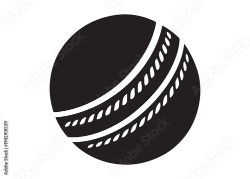 cricket ball logo silhouette vector, cricket sport logo silhouette vector illustration, swoosh cricket ball logo silhouette, cricket ball equipment logo silhouette design on white background