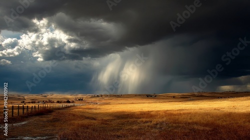 storm meeting sunlight 