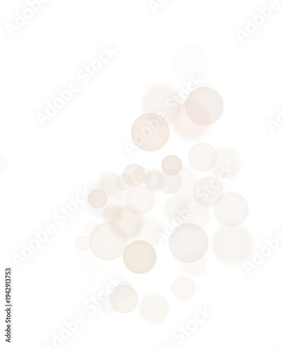 Photos Transparent blurred bokeh. PNG Soft glow of light circles.