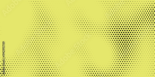 Hexagon Shapes Vector Abstract Geometric Technology Oscillation Wave Isolated on Light Background. Halftone Hex Retro Simple Pattern. Minimal 80s Style Dynamic Tech Wallpaper