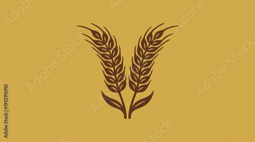 Elegant Wheat Stalks - A Symbol of Harvest and Abundance.