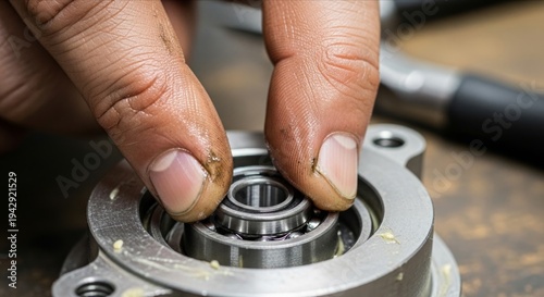 Precision Engineering Process of Inserting Bearings into Machinery